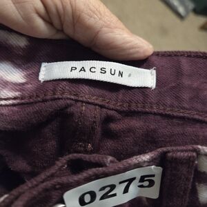 PacSun Maroon Jeans